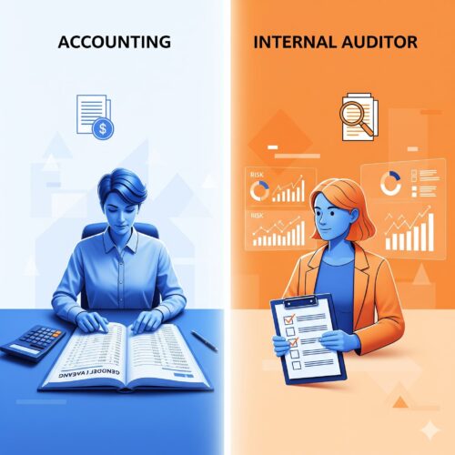 تفاوت حسابرسی داخلی با حسابداری