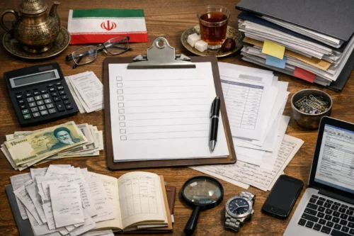 چک لیست آمادگی برای حسابرسی مالیاتی